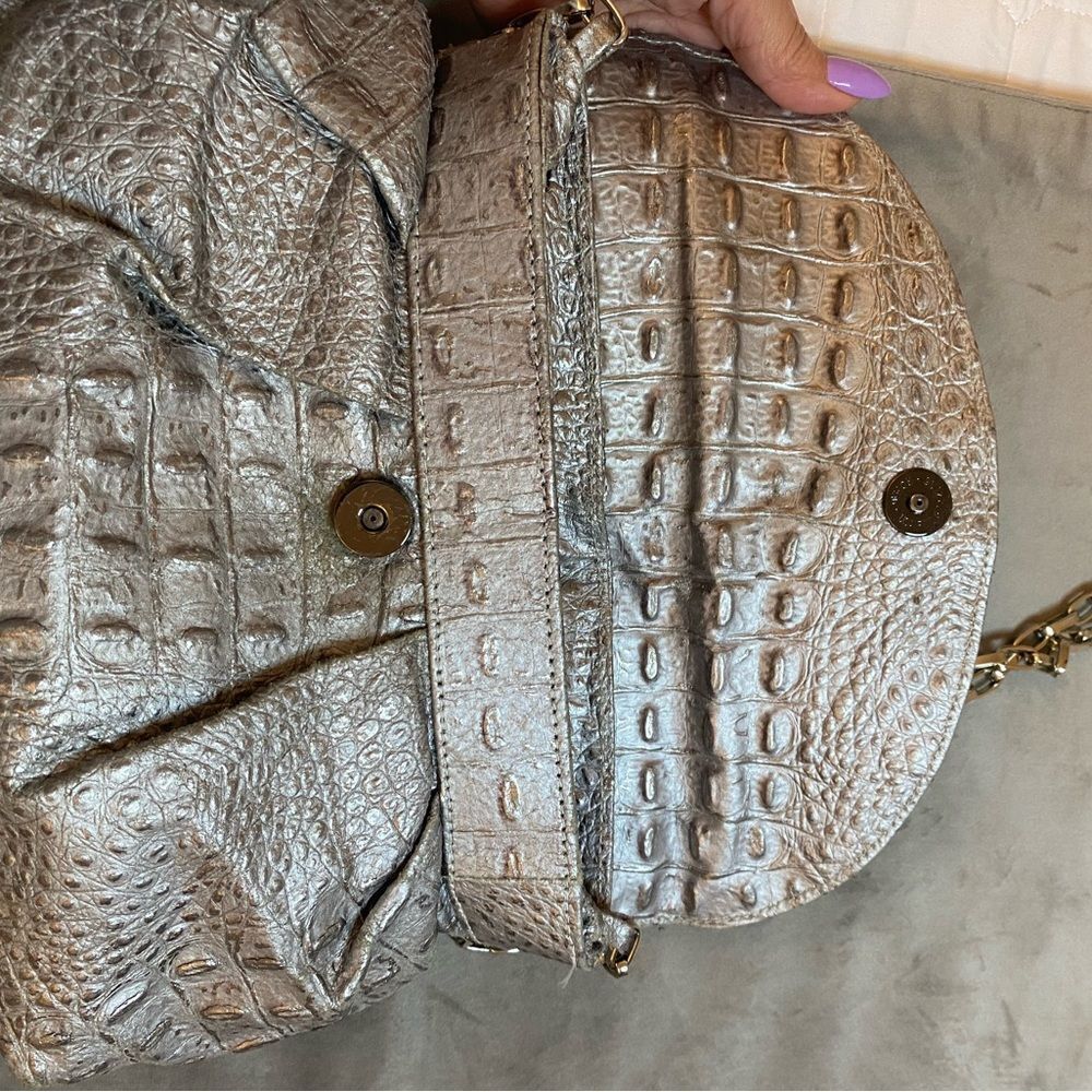Zara Terez genuine alligator skin chain shoulder purse - Picture 11 of 13